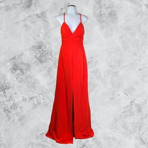 Lovers and Friends Helena Gown - Red - Picture 2 of 12